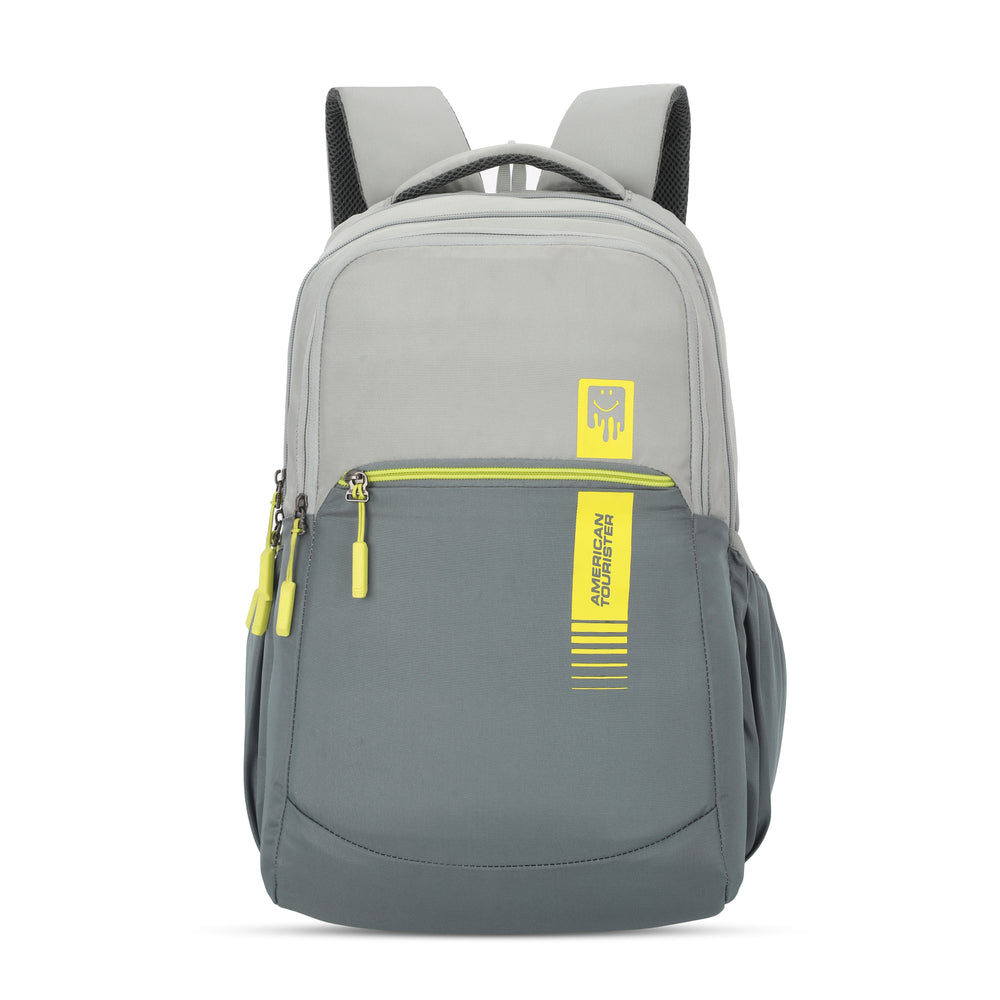 american tourister encarta grey laptop backpack ALDEN BACKPACK
