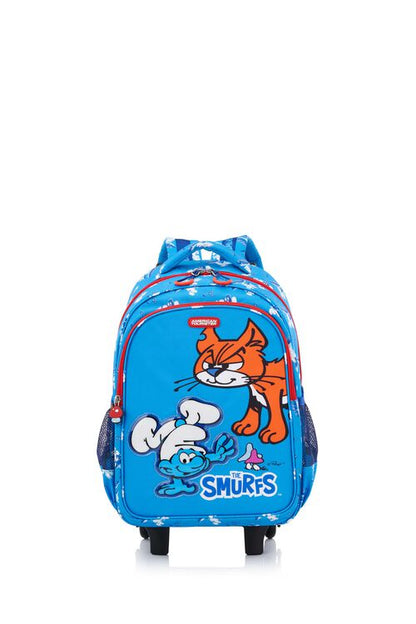 THE SMURFS KIDS WHEELED BACKPACK