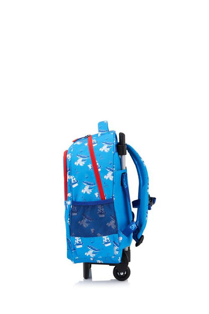 THE SMURFS KIDS WHEELED BACKPACK