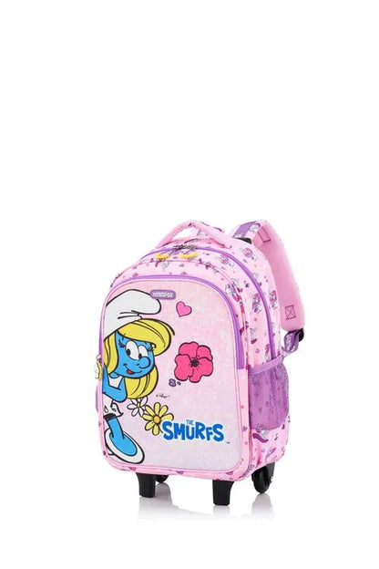 THE SMURFS KIDS WHEELED BACKPACK