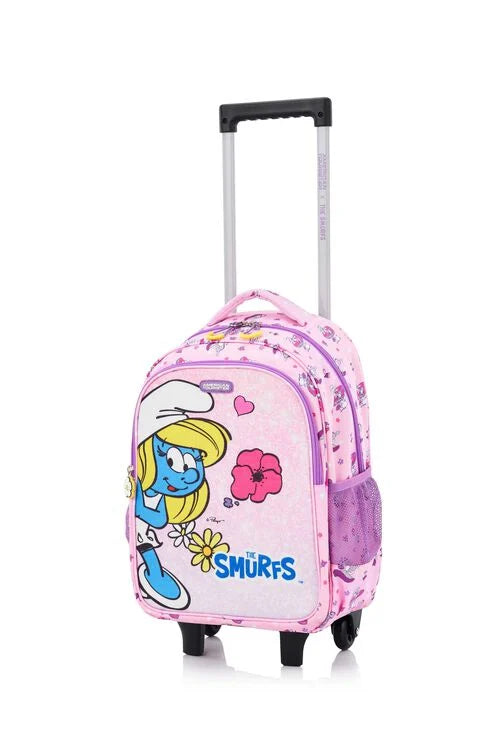 THE SMURFS KIDS WHEELED BACKPACK