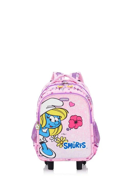 THE SMURFS KIDS WHEELED BACKPACK