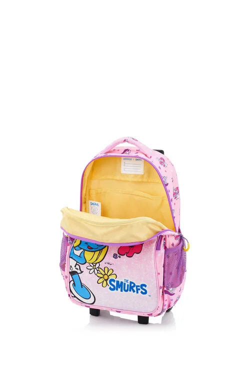 THE SMURFS KIDS WHEELED BACKPACK