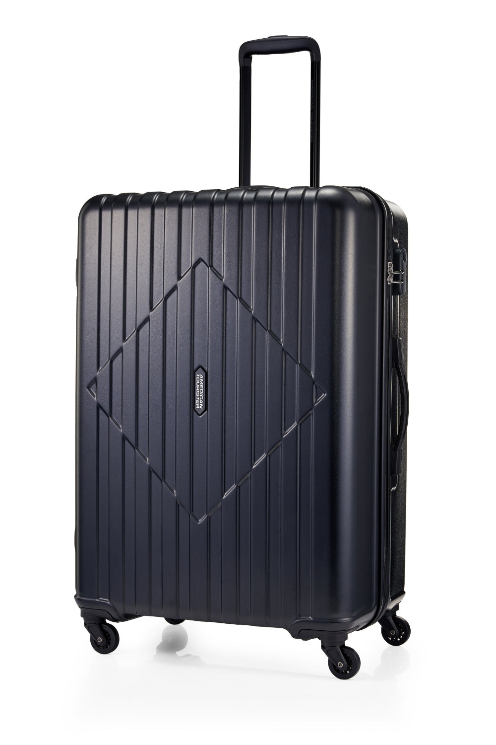 SKYTRAC TSA - Free Luggage Cover with Medium & Large Size-Black