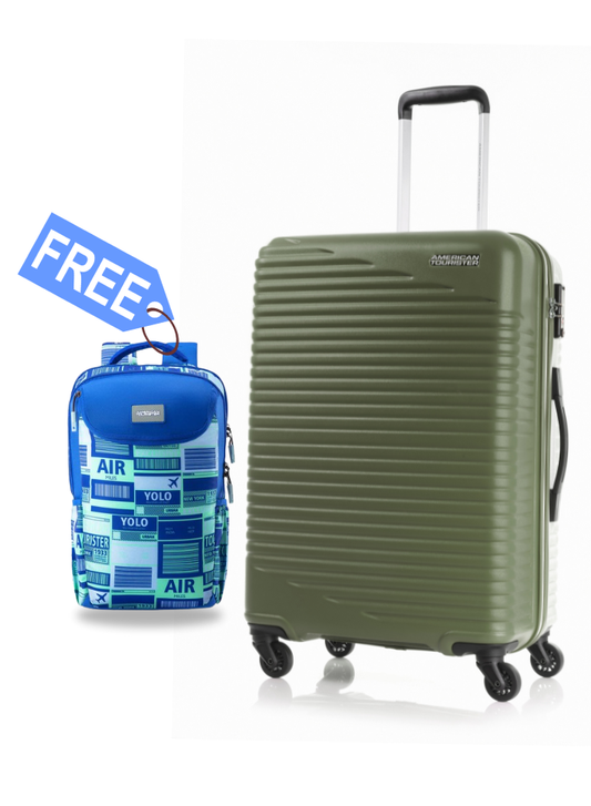 SKYPARK (Medium- Olive Green) with FREE BACKPACK