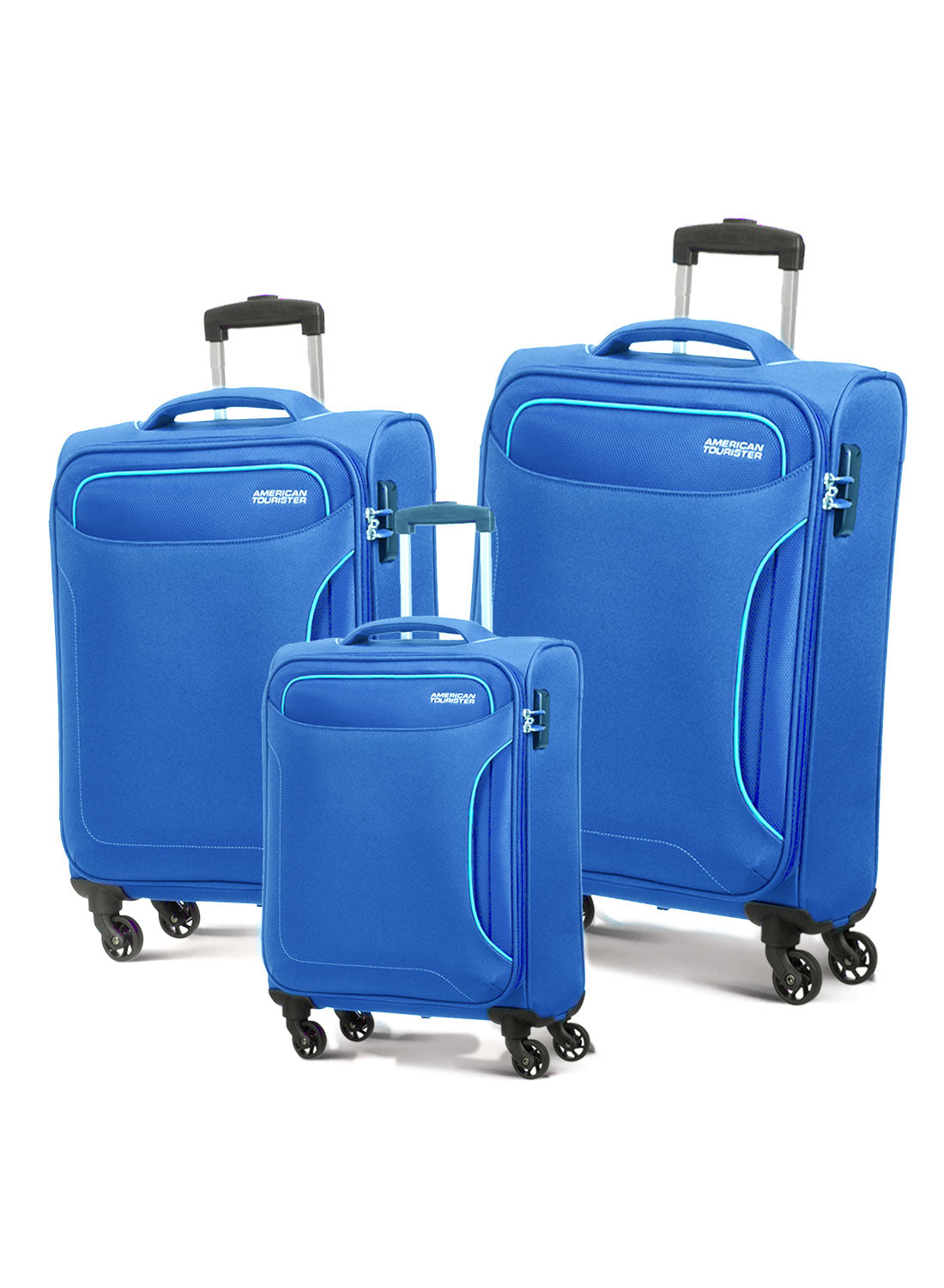 HOLIDAY SET OF 3 Free Cabin Luggage americantourister