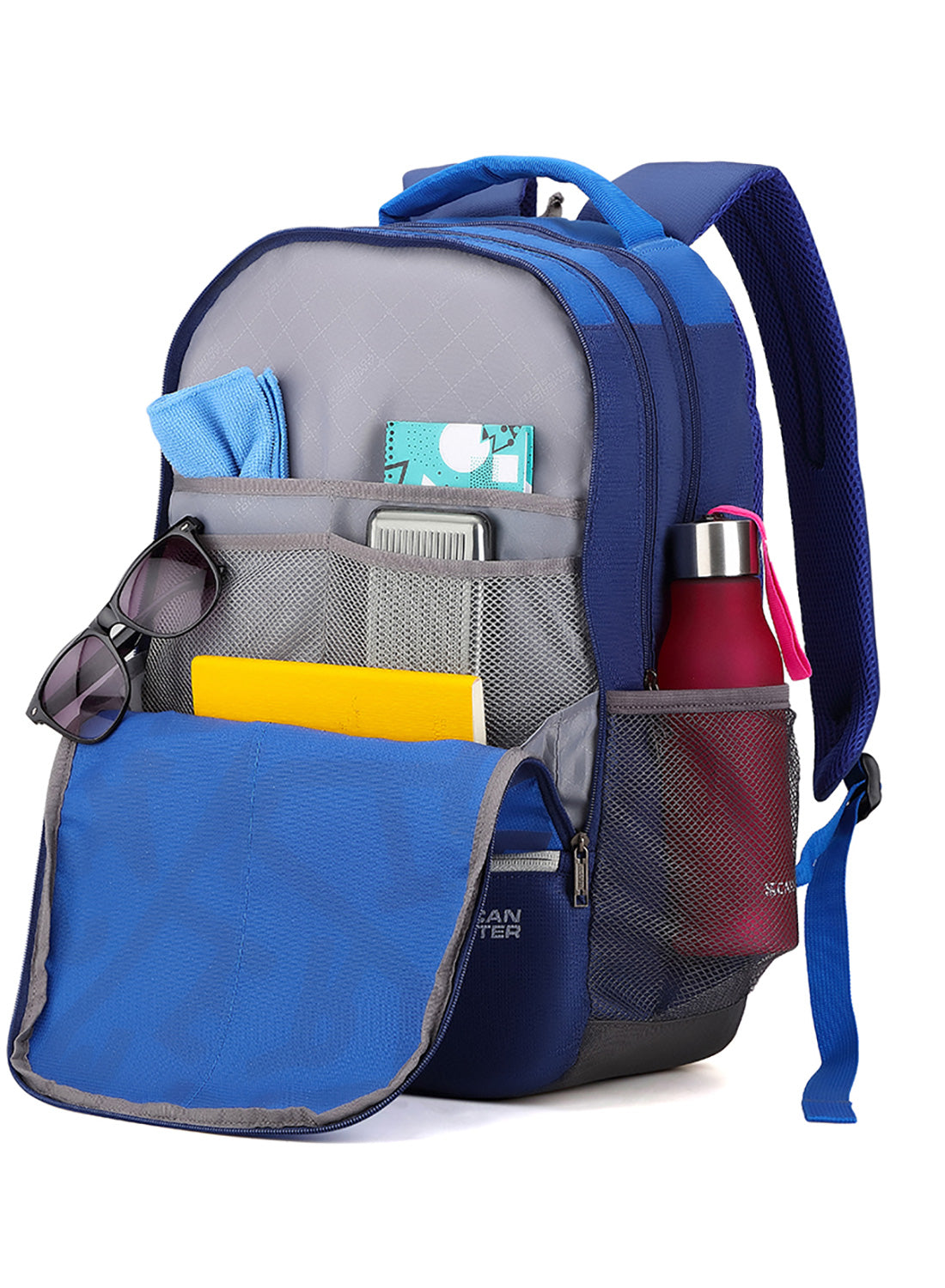 FIZZ SCHOOL BAG 01 BLUE americantourister