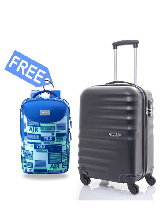 PRESTON (Cabin-Black) with FREE BACKPACK