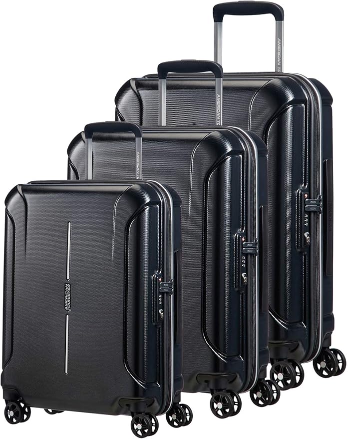 TECHNUM Set of 3, Hard Luggage Trolley Bags( 55+77+86 )