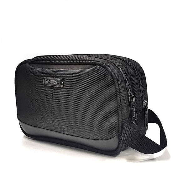 Holiday 3Pc Set Black +  Herd BackPack blue mint + Bass Clutch Black + Bass Shoulder Bag