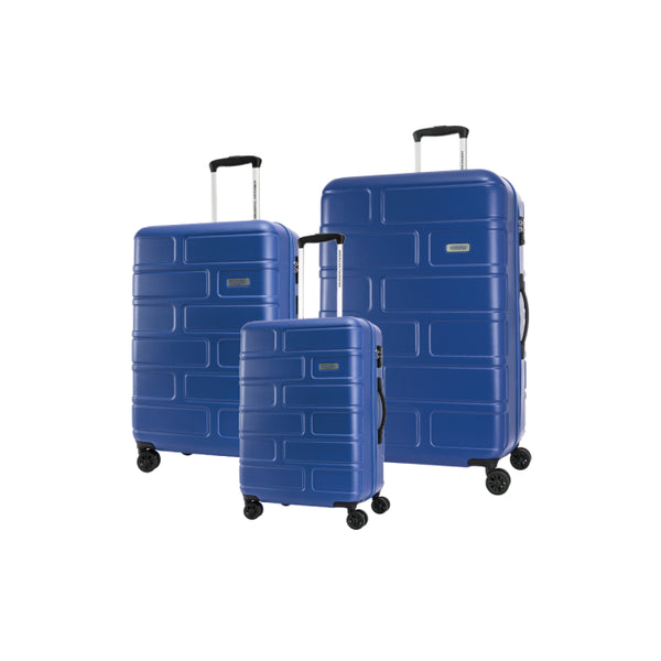 Bricklane 3Pc Set Blue + New Bounce Light Blu BackPack (3 nos)