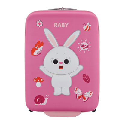 KIZTOPIA UPRIGHT 47/17 TSA RABBIT-WHITE PINK-47 CM