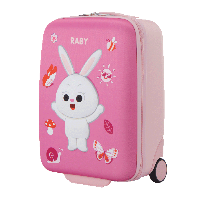 KIZTOPIA UPRIGHT 47/17 TSA RABBIT-WHITE PINK-47 CM