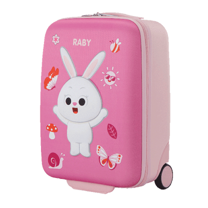 KIZTOPIA UPRIGHT 47/17 TSA RABBIT-WHITE PINK-47 CM