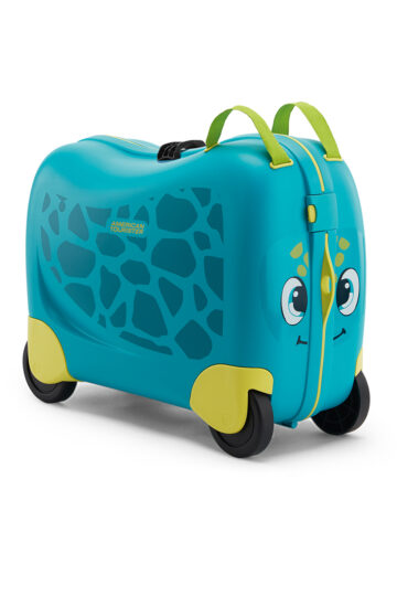 Skittle Butterfly Light Blue Trolley Bag For Kids