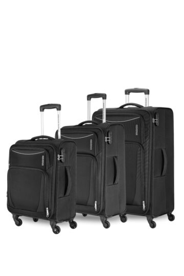 Portland Set Of Three Travel Bag - Black